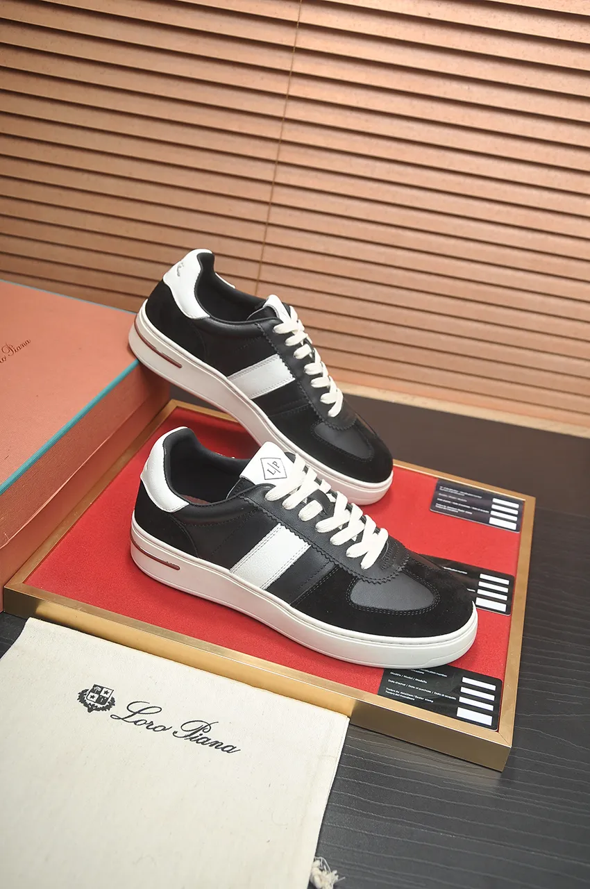 Men's men's shoes 💰580💶[𝐥𝐨𝐫𝐨 𝐏𝐢𝐚𝐧𝐚] lp classic loafers, an Italian treasure brand, the only brand that can match Hermès! Only after wearing it do we realize that we cannot let down our feet. The upper is imported cashmere, the lining of water-dyed cowhide ➕ the cowhide feet, the official original glass rubber outsole, and the pendant. Exclusive original packaging (tag ➕ brand paper ➕ outer box ➕ hand bag) code number: 38-46 (45 46 customized)